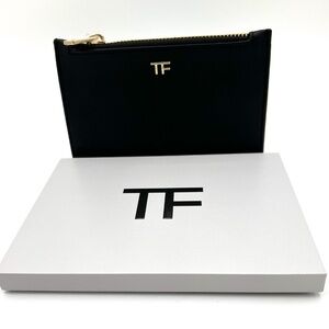 Tom Ford Small Leather Black Pouch NWT/NIB